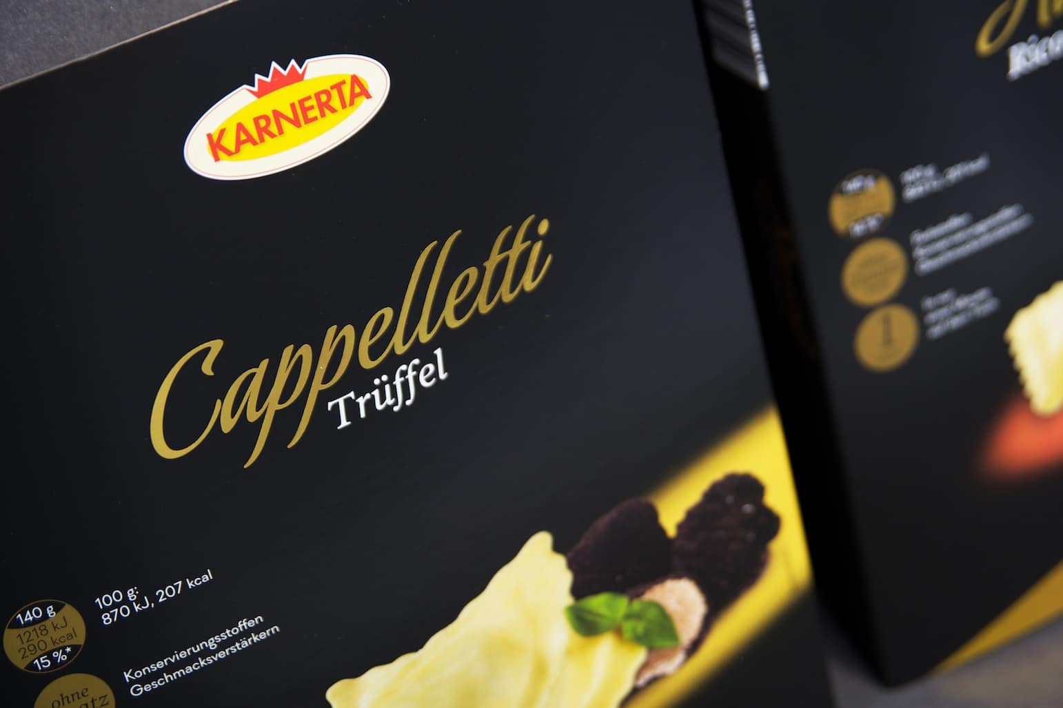Karnerta Premium Pasta Verpackung von Kufferath